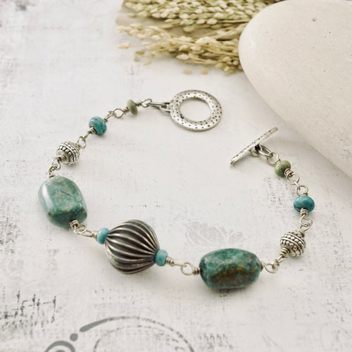 TN Desert Oasis Turquoise Bracelet (Base Metal)