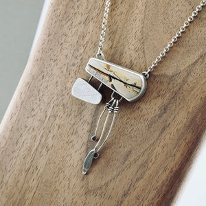WW - Picture Jasper Pendant - FLOW (SS)