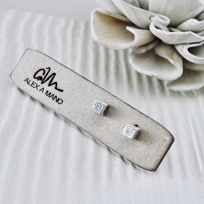 Mini Love Cubes Stud Earrings