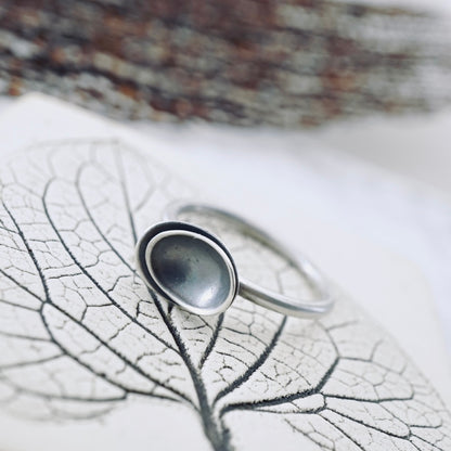 Stackable Nesting Oval Pod Ring