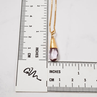 Ametrine Vermeil Drop Pendant