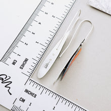 Load image into Gallery viewer, Dragonfly Wing Earrings (Pumpkin Ember)