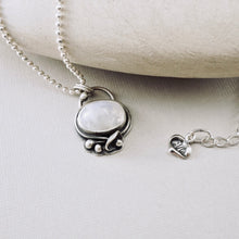 Load image into Gallery viewer, Moonstone Reflections Pendant (Sterling Silver)