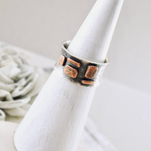 Load image into Gallery viewer, AM Box Weave Mosaic Ring - Size 7.5