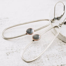 Load image into Gallery viewer, Pod Elongated Loop Earrings