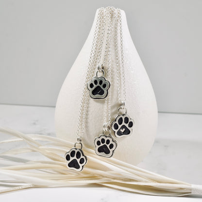 Pet Paw Print Necklace