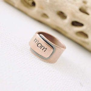 TN Rings with a Voice - MOM - Copper (Size 8)