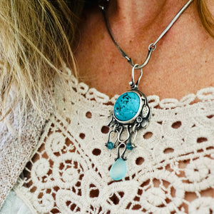 OK - A Turquoise Kind of Day - Necklace