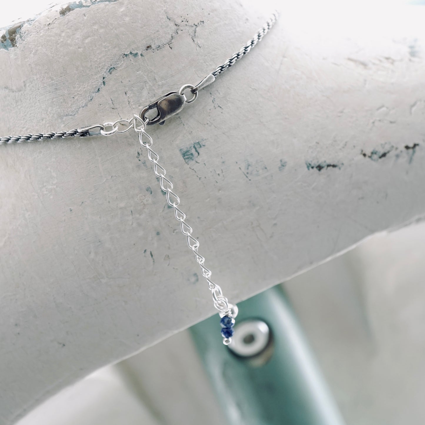 Petite Swings Lapis Drop Pendant