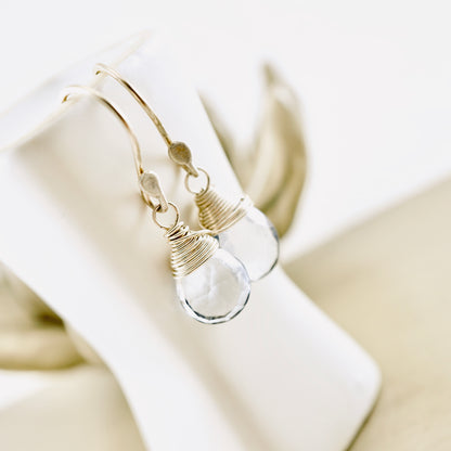 Blue Mystic Quartz Earrings