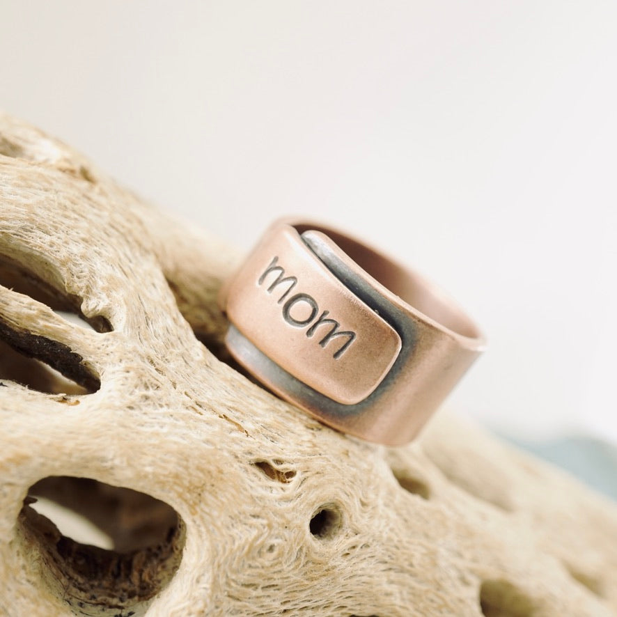 TN Rings with a Voice - MOM - Copper (Size 8)