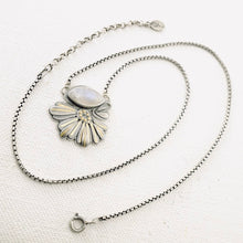 Load image into Gallery viewer, BG - Sunflower Moonstone &amp; Gold Pendant (SS)