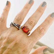 Load image into Gallery viewer, TN Red Aqua Terra Jasper Ring (copper)