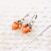 Load image into Gallery viewer, TN Petite Pink Coral Cocktail Earrings (SS)