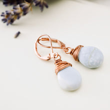 Load image into Gallery viewer, TN Angelite Earrings