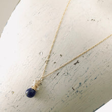 Load image into Gallery viewer, TN Lapis and Moonstone Pendant (GF)